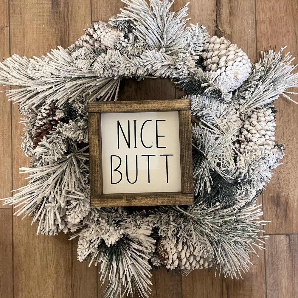 Nice Butt Bathroom Sign